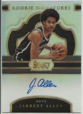 2017-18 PANINI SELECT BASKETBALL JARRETT ALLEN RC ROOKIE SIGNATURES #/199 CAVS 