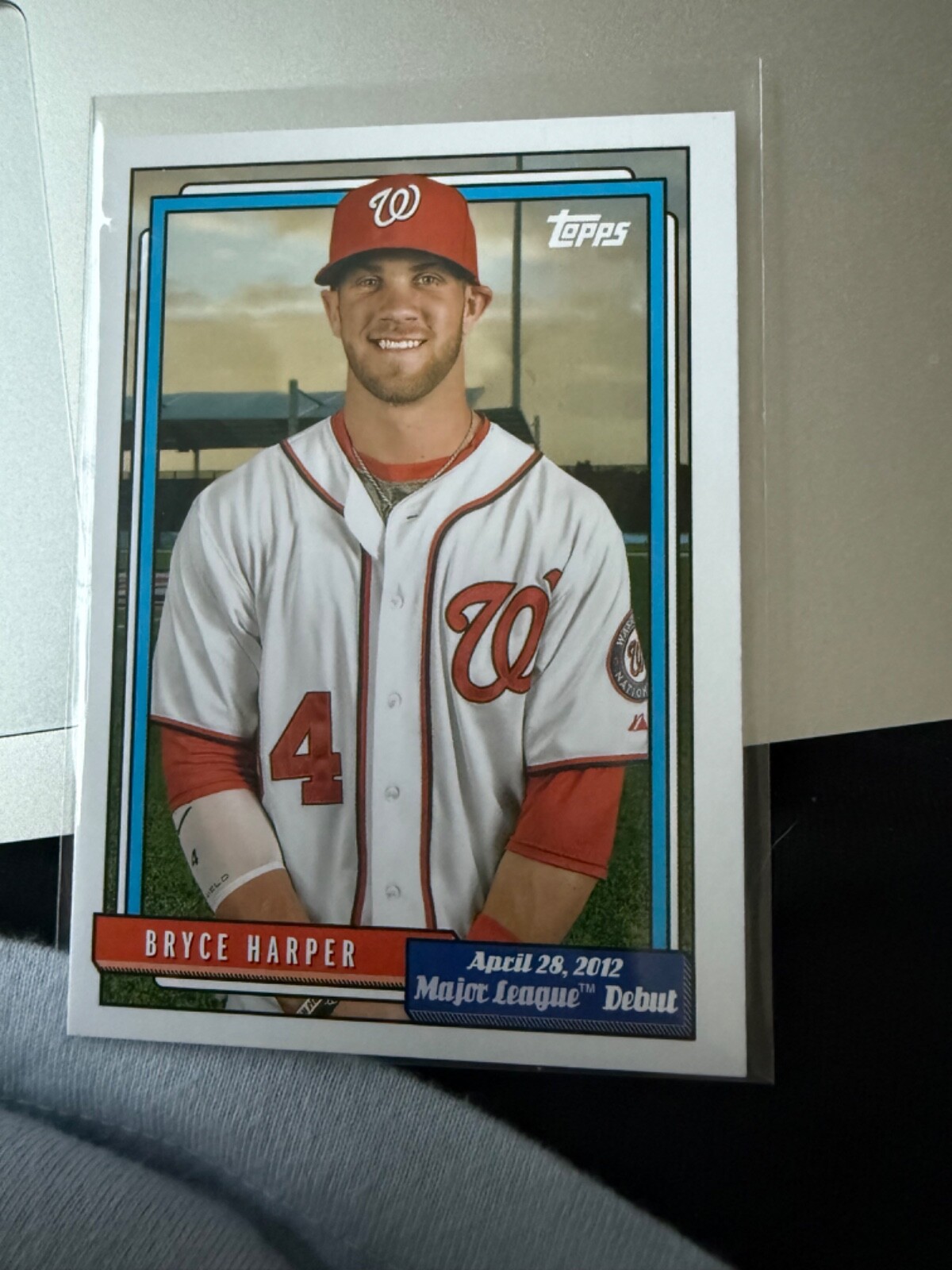 2022 Topps Archives - 1992 Topps Major League Debut Bryce Harper #366