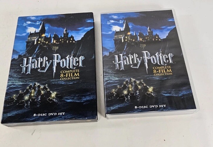 Harry Potter Complete 8 Film Collection DVD Mint Discs Tested