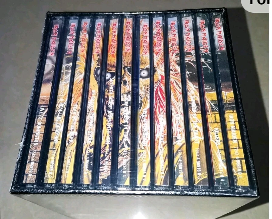 IRON MAIDEN THE COLLECTOR'S   EDDITION 1998 15 DISC CD 💿 BOX  SET NEW SEALED🤐  - Image 4 of 4