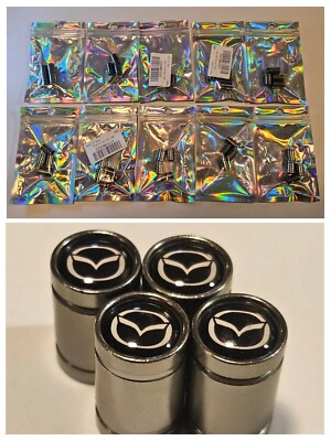 10x Mazda Tire Wheel Stem Air Valve CAPS for Auto Car Truck SUV 4Pcs Dust Covers