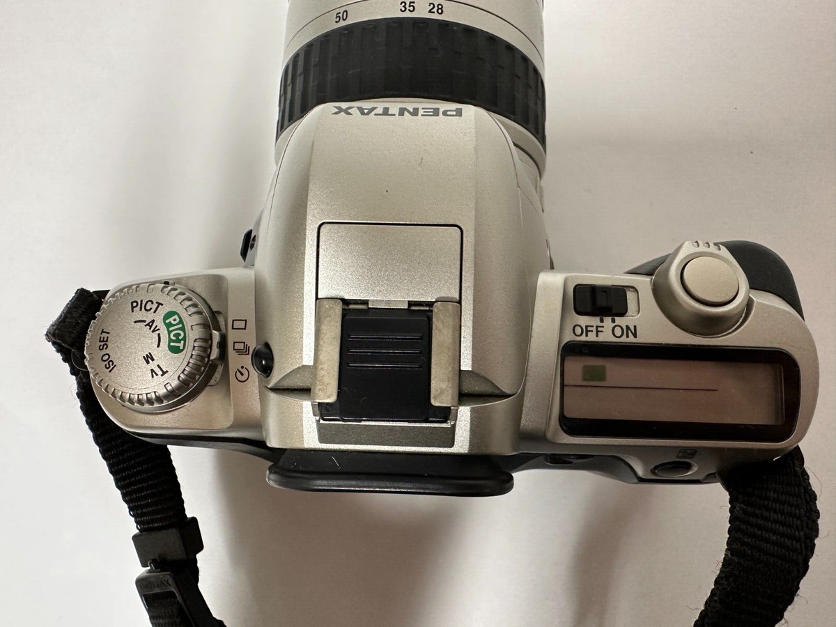 Pentax MZ-10 Silver Body 35mm SLR Film Camera with 28-80 Lens