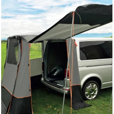 SMART OUTDOORS VAN HECKKLAPPE VORZELT ZELT VW T4 / T5 oder T6 GROSS 200cm x 195cm x 208cm hoch