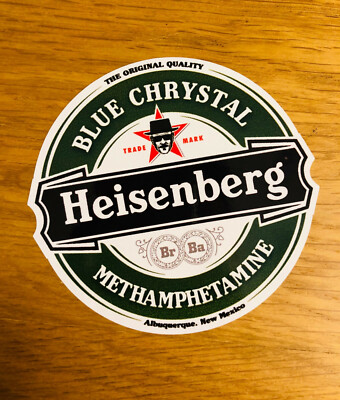 HEISENBERG Aufkleber Sticker Walter White Meth OEM Breaking Bad Decal Auto Mi195