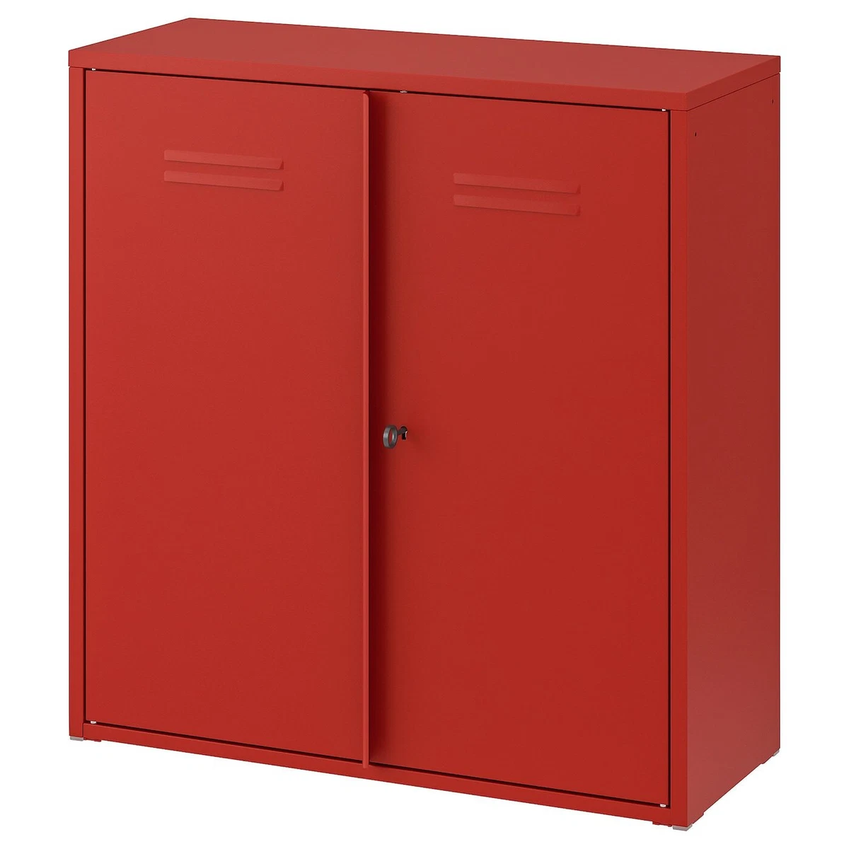 IKEA IVAR Cabinet with doors 80x83 cm RED New