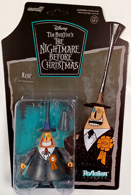 THE NIGHTMARE BEFORE CHRISTMAS Mayor - Super7 / Reaction - 10 cm / 3 3/4''