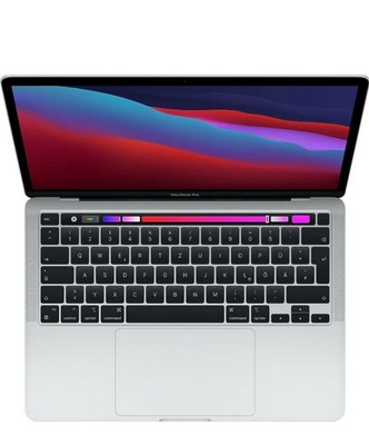 Apple MacBook Pro 13 Zoll (256GB SSD, M1, 8GB) Laptop - Silber - MYDA2D/A (Nove 