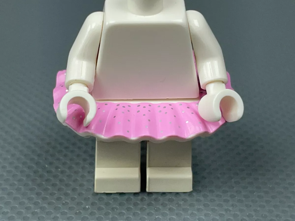 LEGO Ballet Fairy Pigtails Hair PRINTED WINGS Pink TUTU Glitter Shoes  Sprinkle