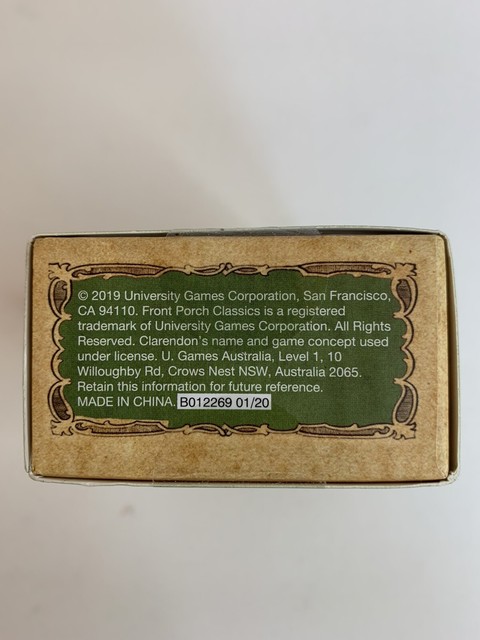 Clarendons Brain Elixir After Dinner Riddles Game Front Porch Classics ...