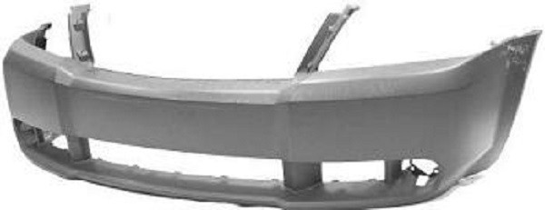 Front Bumper Dodge Avenger 2008-2013 with Holes for Halogen Lamps