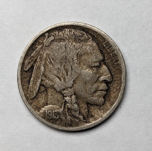 1913 P Type 1 Buffalo Nickel