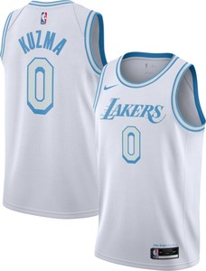 kyle kuzma white lakers jersey
