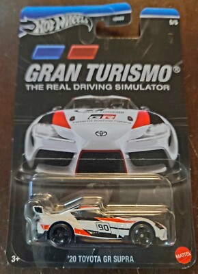 Hot Wheels 2024 Gran Turismo '20 Toyota GR Supra White #5/5 (Lot