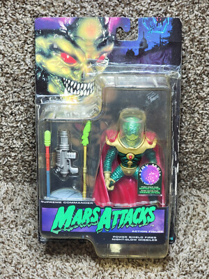 Mars Attacks Supreme Commander Action Figure  1996 Trendmasters