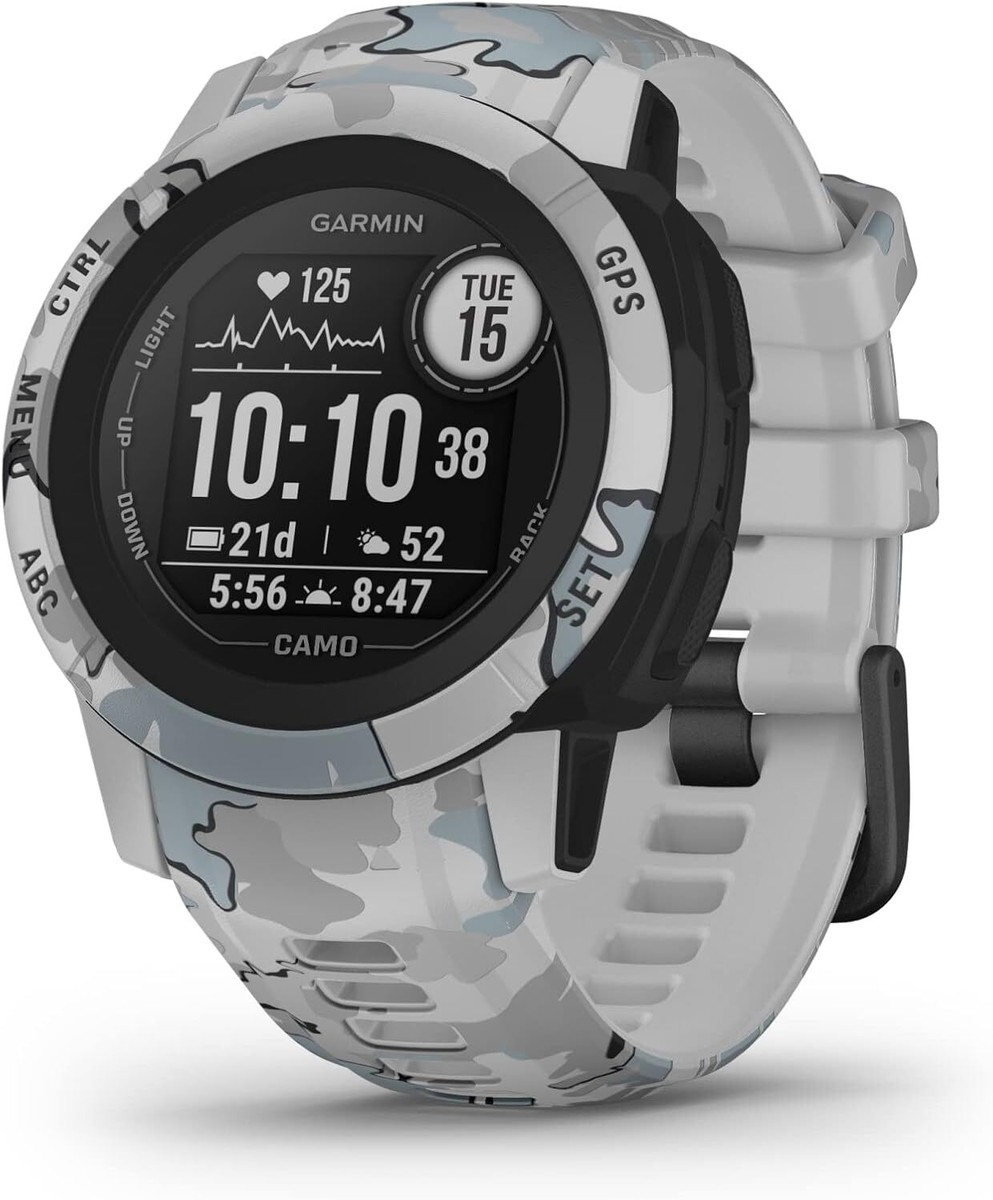 Garmin Instinct 2S Camo-Edition Smaller-Sized GPS Outdoor Watch