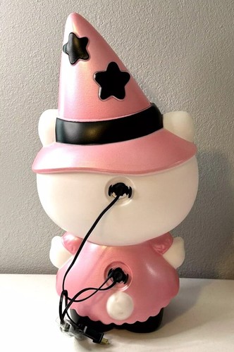 Sanrio Hello Kitty Halloween Witch 22" Tall Blow Mold Lighted Yard Decor NEW - 第 4/5 張圖片