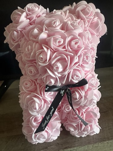 Oso De peluche De Goma Rosa