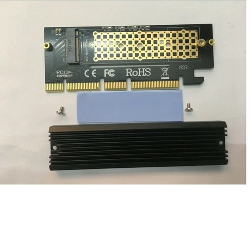 M.2 PCIe NVMe SSD to PCI-E Express 3.0 X4 X8 X16 Adapter Card Full Speed 2280 - Picture 10 of 10