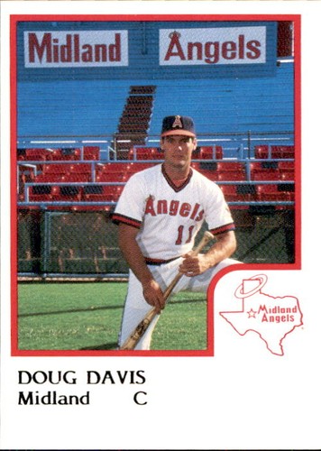 1986 Midland Angels ProCards 8 Doug Davis Bloomsburg Pennsylvania Baseball Card EBay