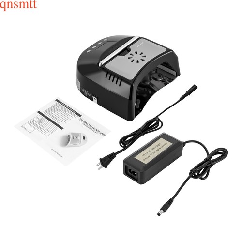 Lampada Asciuga Unghie Ricaricabile per Unghie Gel+Ventilatore 72W Lampada Unghie UV LED Senza Fili - Foto 6 di 20