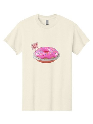 Do-Not-Eat-The-Ship-Donut Mens Graphic Tee, 100% Cotton, Casual Summer Wear