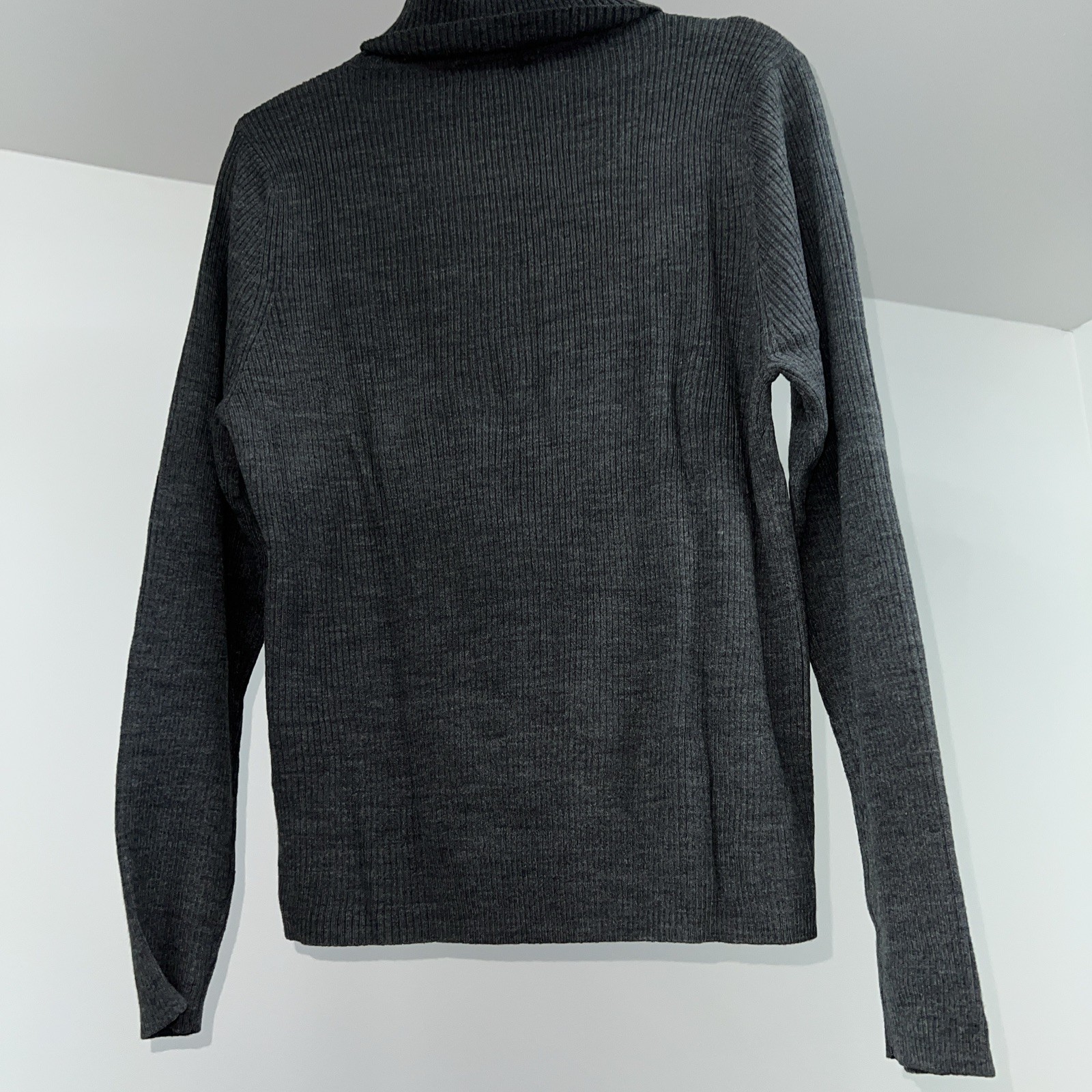 Basic Editions Women's Large Turtleneck Sweater L… - image 5