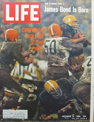 Life Magazine  October 14, 1966 Pro Football
