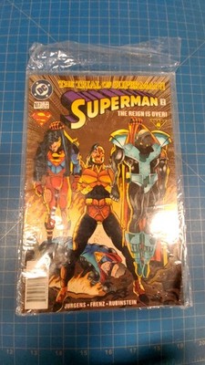 Superman #107 DC Comics 1995 The Trial of Superman Reign is Over Jurgens Frenz
