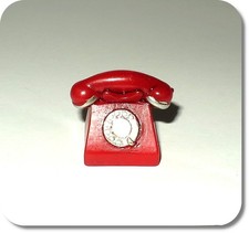 Miniatur Telefon, Retro, Neu