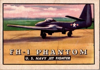 1952 Topps Wings Friend or Foe (R707-4) #60 FH-1 Phantom