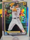 2024 Bowman Draft Chrome Konnor Griffin #BDC-22 Refractor #1 Prospect Pirates