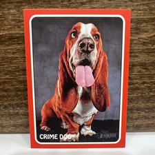 2024 Topps Heritage #75Z-17 Crime Dog Red Zoo’s Who Stick-Ons