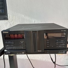 Fisher DAC-2403 Studio 24 Disc Compact CD Player Management System Tested