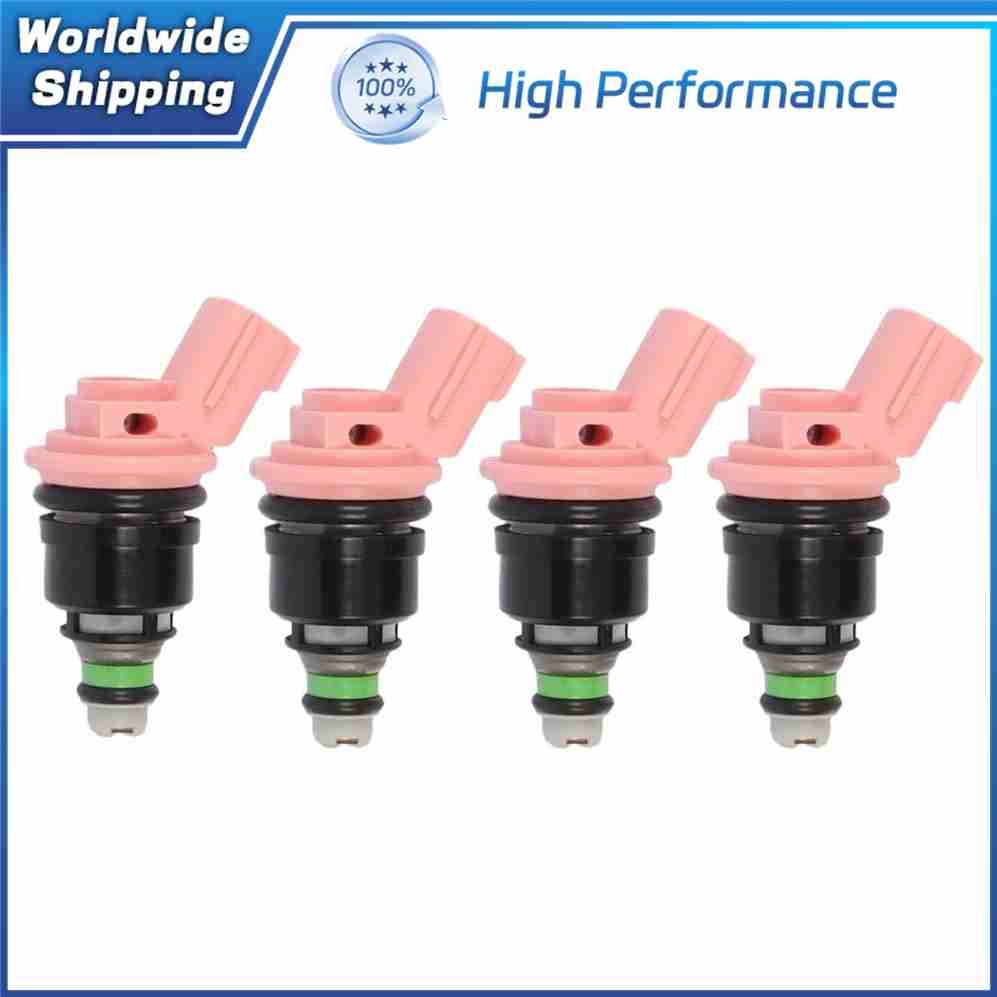 For 1991-1999 Nissan Sentra 1.6L 4Pcs Fuel Injectors 16600-57Y00