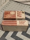 Antique Poker Chip Set X2. A Box Of White And A Box Of Half Red/Blue — photo 6