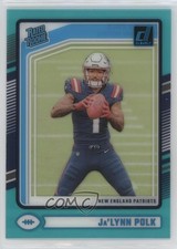 2024 Panini Clearly Donruss Rated Rookie Teal Ja'Lynn Polk #69 1hp7