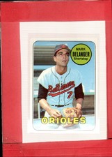 1969 Topps #299 Mark Belanger EX/NM Orioles ID:75225
