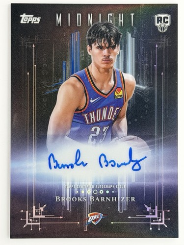 Brooks Barnhizer – 2025-26 Topps Midnight Basketball · Dark Marks Rookies #DMR-BB Brooks Barnhizer