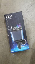 Retractable Car Charger 4 In 1 Fast Charge Phone Socket Starlight In Car Roof