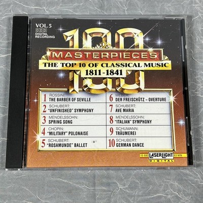 LaserLight Digital 100 Masterpieces Vol. 5 Classical Music CD 1811-1841