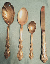 4 pieces silverplated flatware INTERLUDE 1971 International