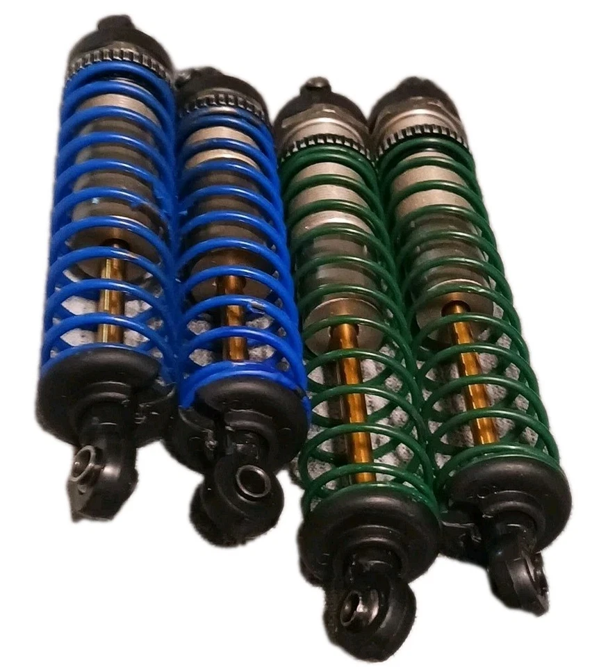 Vintage Team Associated Factory Team V2 Threaded Shocks Titanium Nitrate Shafts - Image 3 of 4