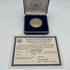 1933 Gold Plated Liberty Double Eagle Coin National Collector's Mint COPY W/COA