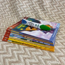 LeapFrog LeapReader System Learn To Read 9 Book Bundle With Pen