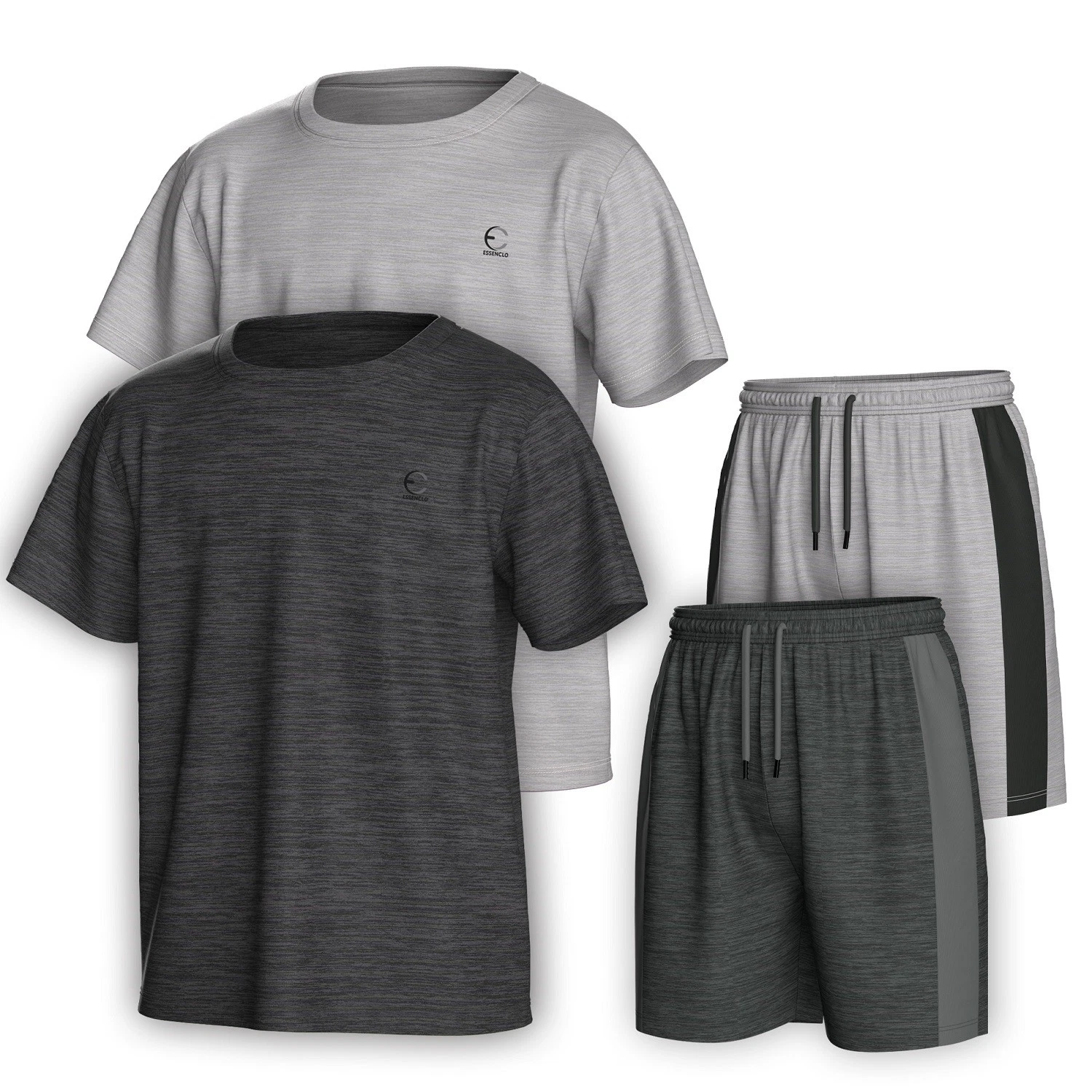 Essenclo Boys Clothing Set Tagless Athletic T-Shirt & Short Size 3-16 (4 Piece)
Opens in a new windo