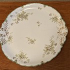 Haviland Limoges 12.5” Scalloped Round Floral Platter Schleiger Rare Markings — photo 1