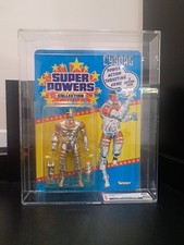 KENNER SUPER POWERS CYBORG SERIES 3 GRADED CAS 80 MOC Mint On Card 1986 Not AFA