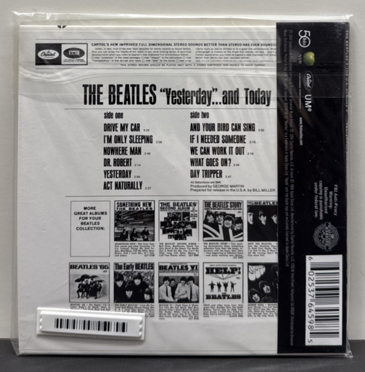 Yesterday & Today by The Beatles (CD, 2014) for sale online | eBay
