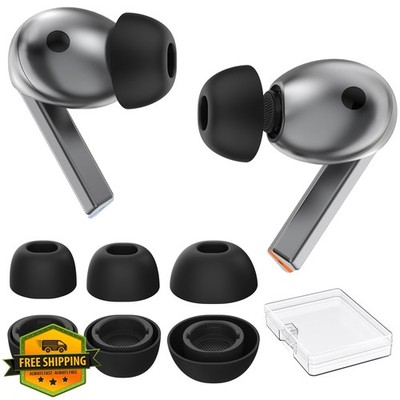 AHASTYLE Ear Tips Black SML for Galaxy Buds4/3 Pro Storage