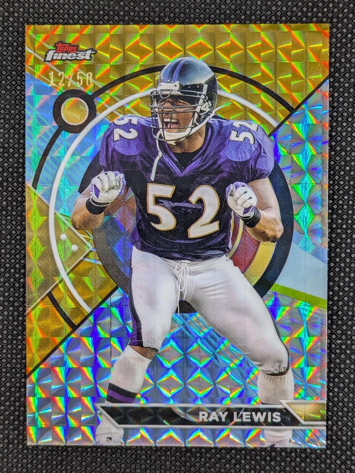 2023 Topps Composite #153 Ray Lewis GOLD GEOMETRIC /50